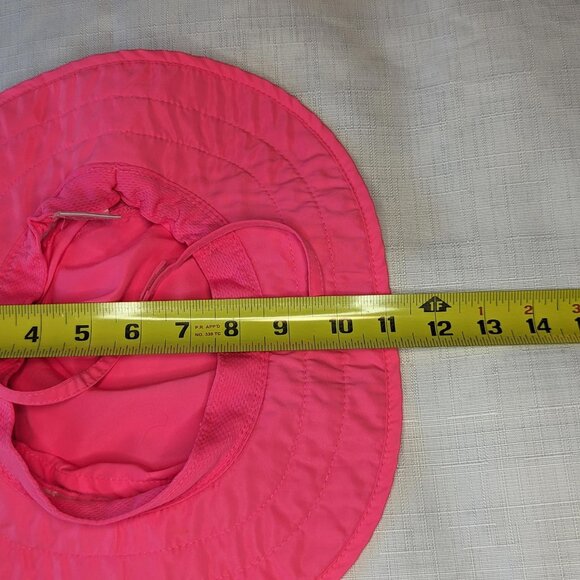 Sun Protection Zone Spring Summer Kids 50+ SPF UV Protection Pink Floral Hat - Picture 8 of 8